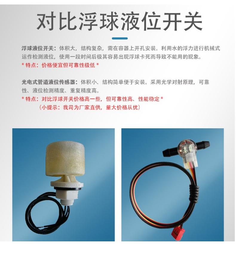 管道液位開(kāi)關(guān)PCFS-2306A-55